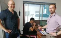 Russia client visit factory and training 