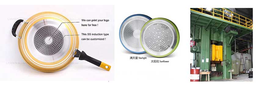 Features of Induction Round Aluminium Disc