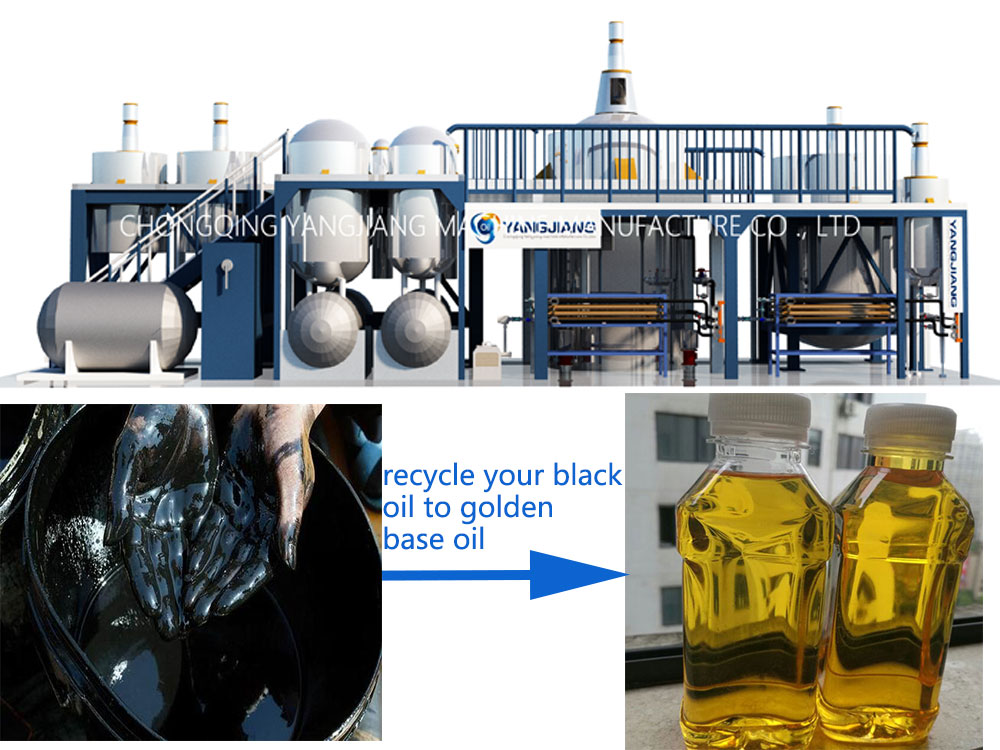 used motor oil recycling process
