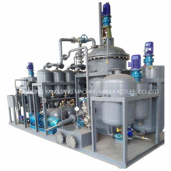 Lube Oil Refinery Plant and Used Oil Treatment System is a good waste oil solution