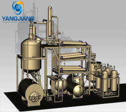 Waste Oil Distillation Machine and Used Oil Treatment system
