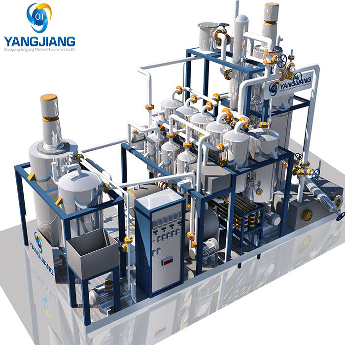 After the waste oil is processed by the waste oil recovery machine, it can be reused.