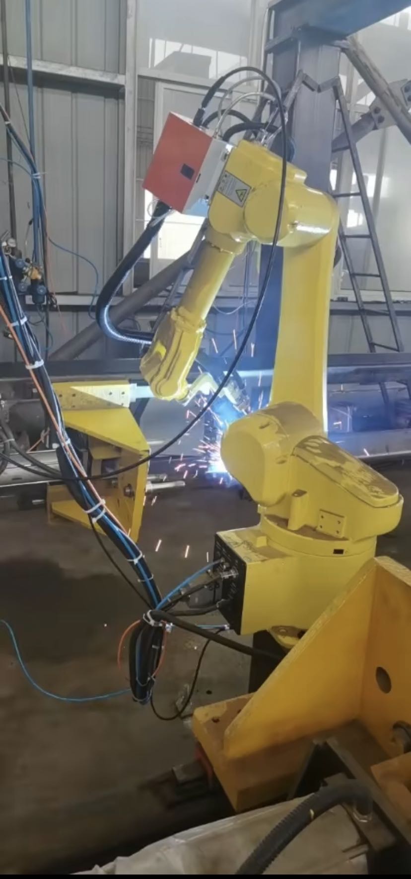 Master Section Robot Welding Line