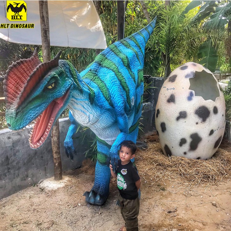 Animatronic hidden dinosaur costume for sale inflatable sex dragon dilophosaurus realistic foam costume 