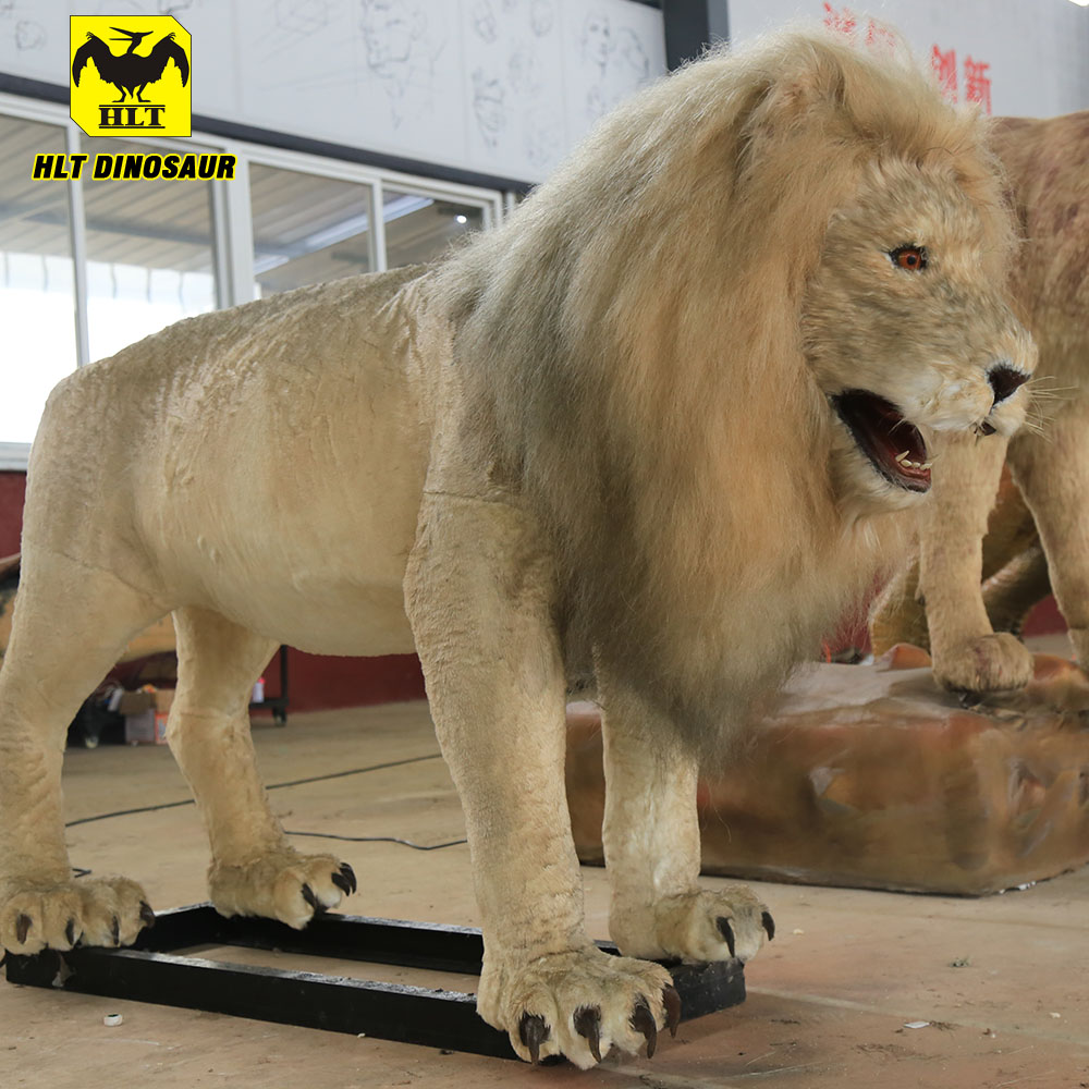 Robot Lion Wlidlife Jungle Animatronic Animal Model 