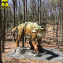 Outdoor animatronic hadrosaurus statue for theme park 