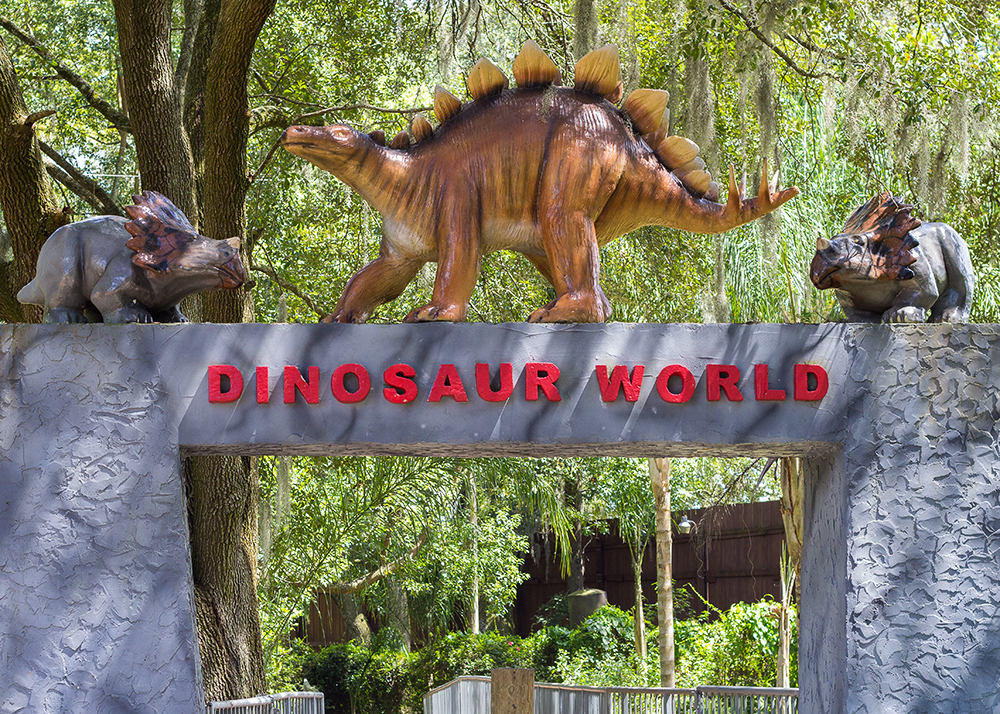 Customization Jurassic Dinosaur Park Gate Entrance