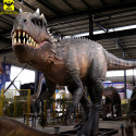 T-rex giant dinosaurs in dinosaur theme exhibition 