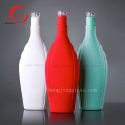 Hot sale and wholesale HJ-Y024 three color Brandy/XO/Whisky/Vodka bottle