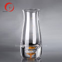 Hot sale and wholesale 220ml HJ-F1817 Decanter/Split pot with goldleaf inside