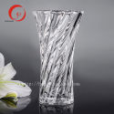 Hot sale and wholesale 520ml HJ-K003 Engraved glass vase