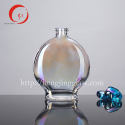 Hot sale and wholesale 100ml HJ-Y034 Mini Rainbow electroplating Glass bottle