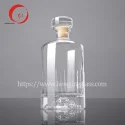 Hot sale and wholesale 500ml HJ-Y055 Liquor bottle with mountain bottom