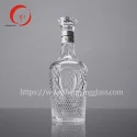 Hot sale and wholesale 700ml HJ-Y063 Liquor bottle Brandy bottle