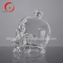 Hot sale and wholesale 1000ml HJ-Y053 Liquor bottle with skull shape