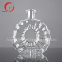 Hot sale and wholesale 1000ml HJ-Y072 Liquor bottle with sun shape