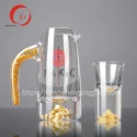 Hot sale and wholesale HJ-Z002 Decanter and liquor glass set