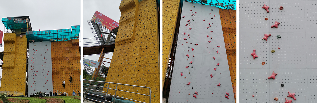 Build your own climbing wall outdoors 