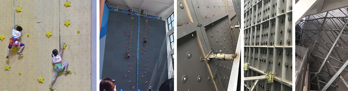 Speed climbing wall project 