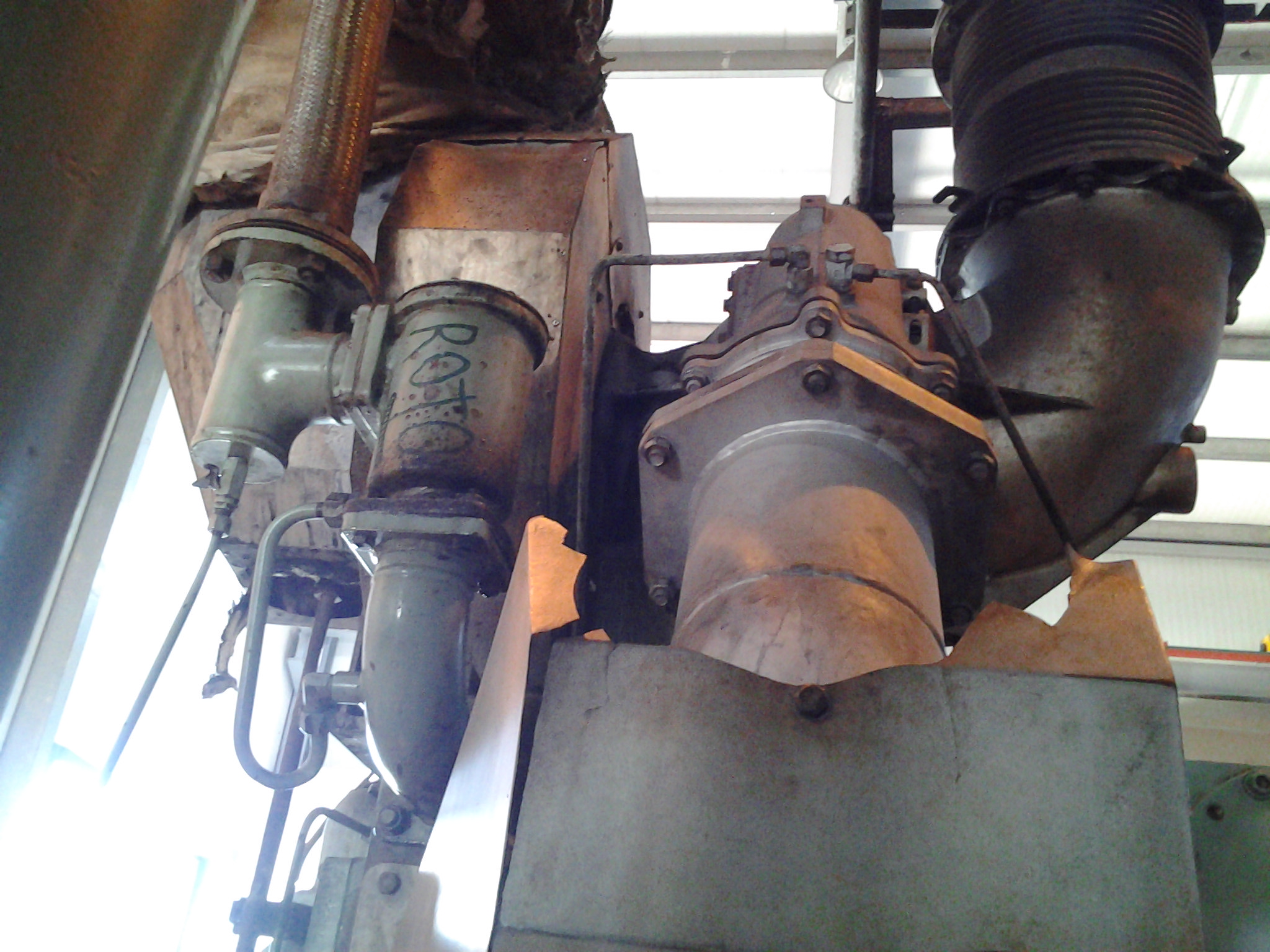 Turbocharger retrofit for South America power station