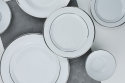Tableware with gold band