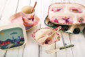Bamboo fiber tableware