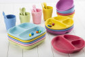 Bamboo fiber tableware
