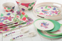 Bamboo fiber tableware