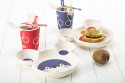 Bamboo fiber tableware