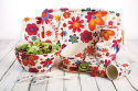 Bamboo fiber tableware