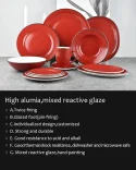 High alumia,mixed reactive glaze