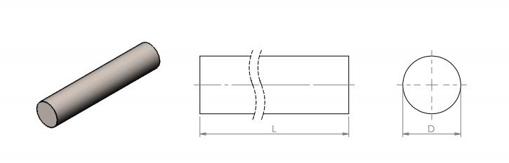 parameter diagram of carbide rod