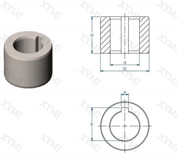 parameter diagram of carbide bush