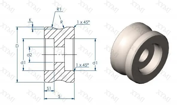 parameter diagram of carbide roller