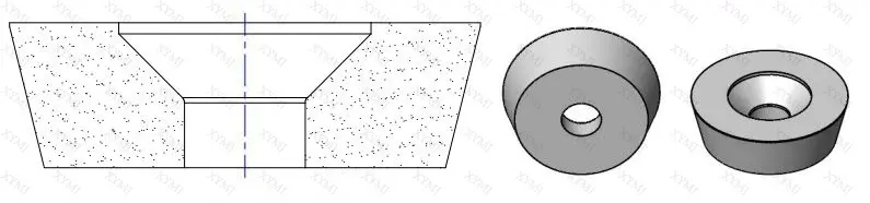 Tungsten Carbide Tips Tools For Aluminium Crucibles Clean