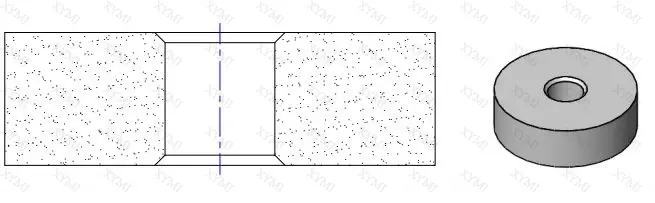 Tungsten Carbide Tips Tools For Aluminium Crucibles Clean
