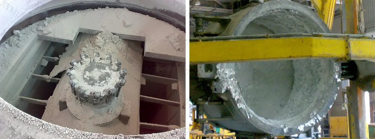 Tungsten Carbide Tips Tools For Aluminium Crucibles Clean