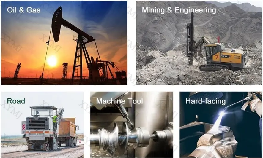 industrial applications of tungsten carbide