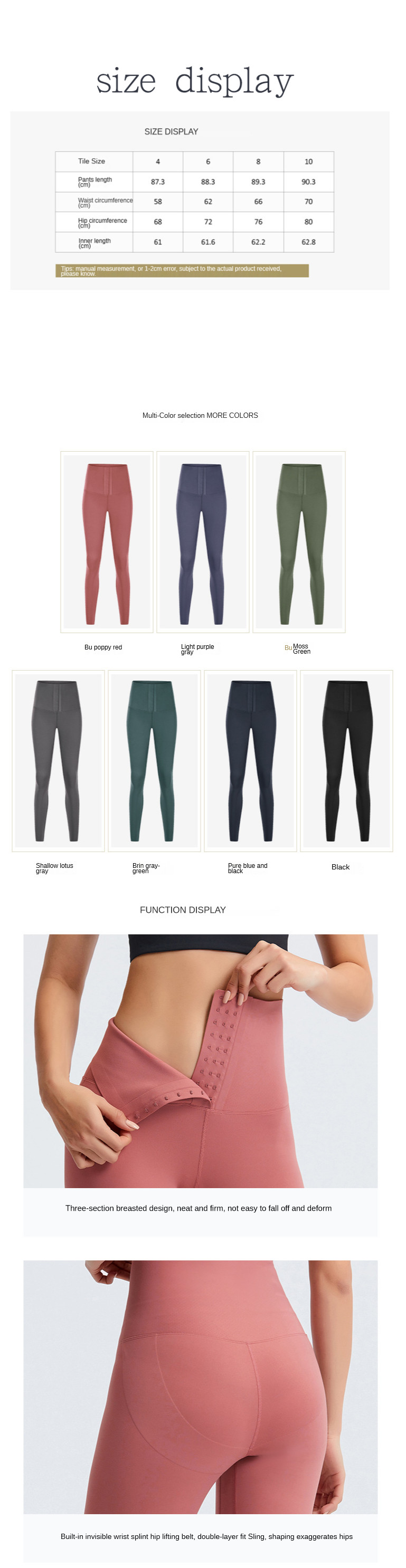 Waist Trainer Corset Yoga Leggings