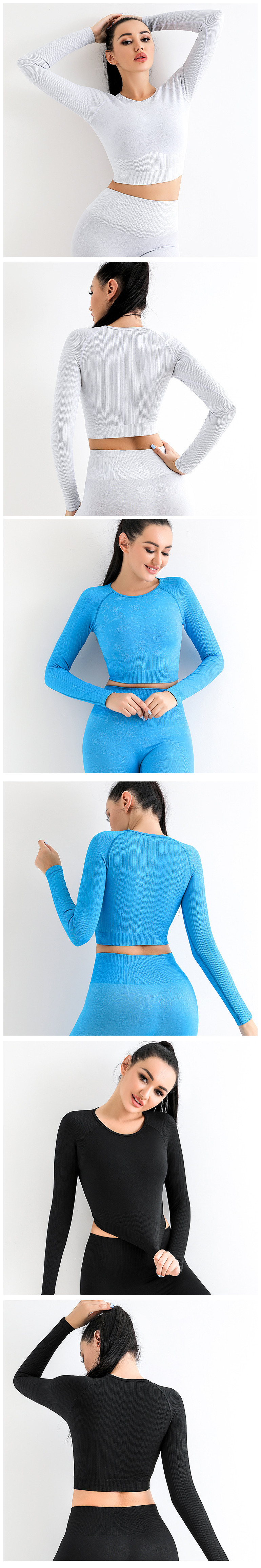3pcs Seamless Fitness Clothing women