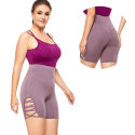 Female Gym Running Purple Shorts 4XL women