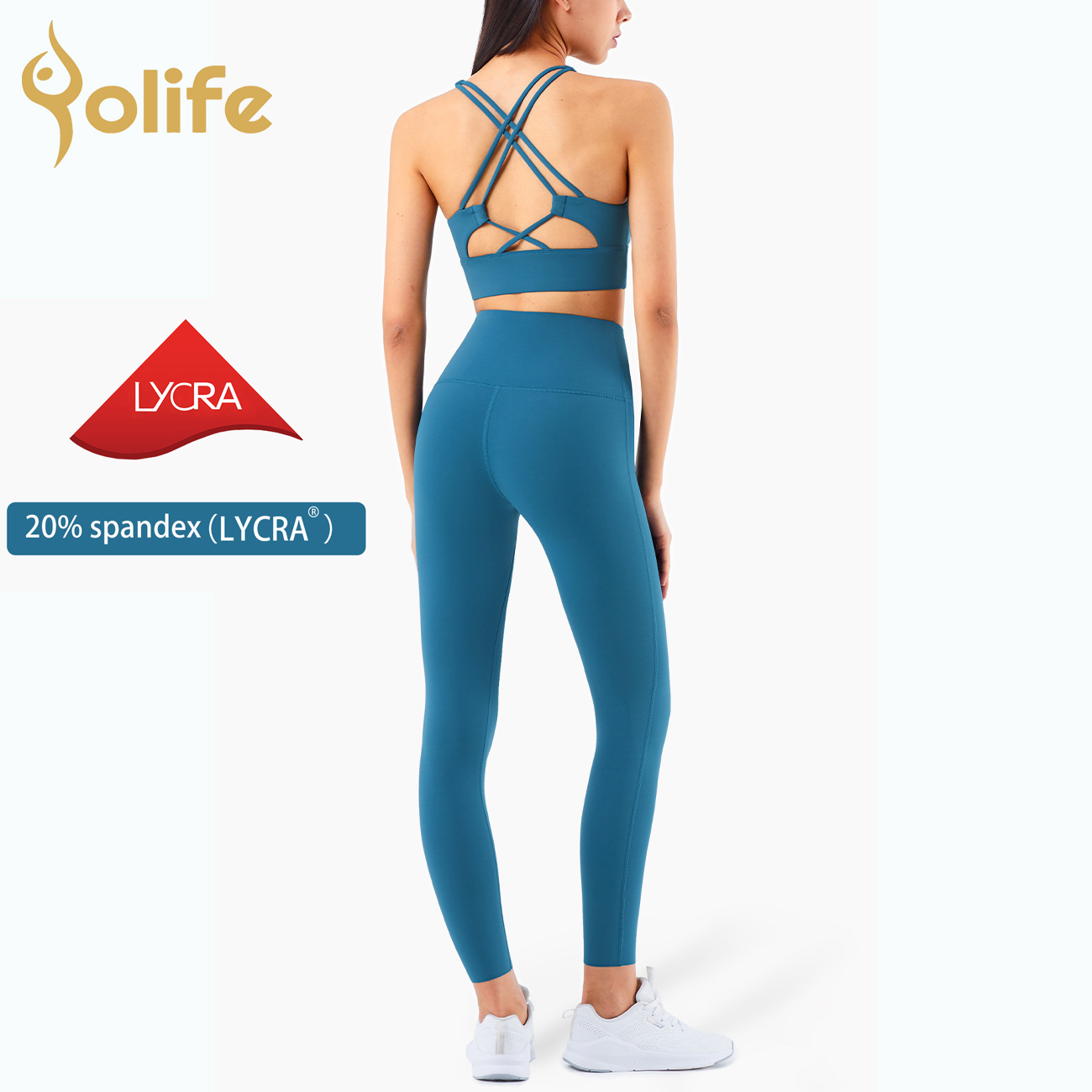 Lulu Leggings Lycra Gym Wear Sport Leggings Fitness Women 