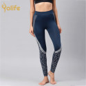OEM Women Printed Rapid Dry mesh Seamless leggings Yoga Tights 