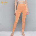 Factory Women Rub Solid Skinny Fit Seamless Rapid-Dry Antimicrobial Yoga leggings OEM&ODM