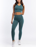 seamless sprots bra Green (5)