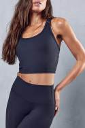 Black High Waisted Legging & Scoop Neck Top (3)