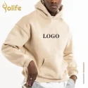 Men Hoodies Custom Logo 330-480 Gsm Cotton Oversized Blank Hoodie