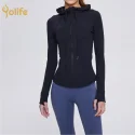Sprorts jacket Yoga Hooded Sweatshirt for women