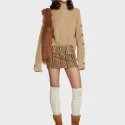 Ribbed Turtleneck Sweater (1)
