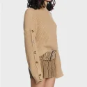Ribbed Turtleneck Sweater (3)